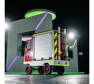 Mobile container for fire protection education for children fire brigade | © MUNK GmbH