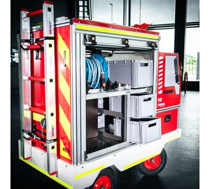 Mobile container for fire protection education for children fire brigade | © MUNK GmbH