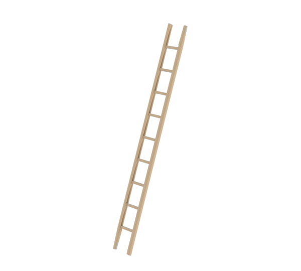 Klappleiter Holz DIN EN 1147 Aluminium | © MUNK GmbH