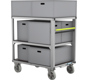 Folding stab. 1200 mm for side-rail height 58 mm | © MUNK GmbH