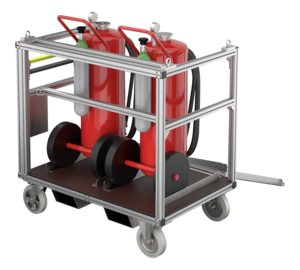 Conteneur roulant Extincteur mobile Type 1 | © MUNK GmbH