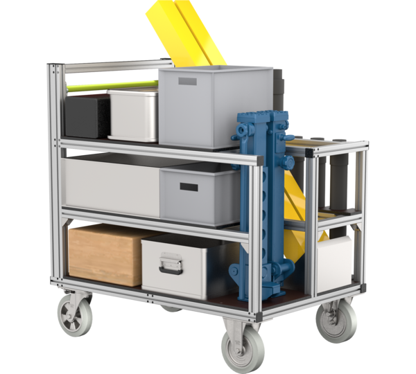Mobile container support system type 1 | © MUNK GmbH