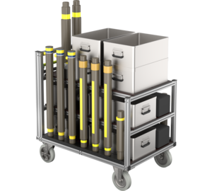 Rollcontainer Abstützsystem Typ 2 Ansicht 3 | © MUNK GmbH