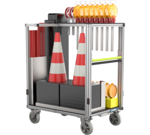 Mobile container traffic safety type 1 view 2 | © MUNK GmbH