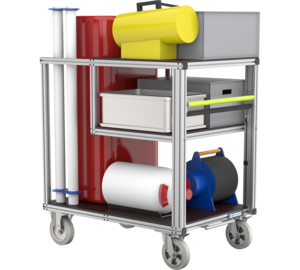 Referenz-Rollcontainer: Zelt | © MUNK GmbH