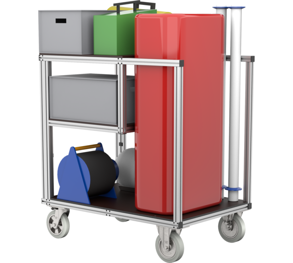 Referenz-Rollcontainer: Zelt | © MUNK GmbH
