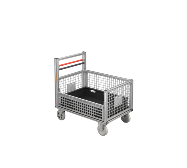 Universal mobile lattice box with tub insert | © MUNK GmbH