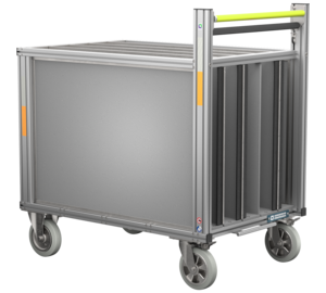 Rollcontainer Schlauch gebuchtet | © MUNK GmbH