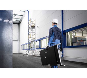 PLATFORM WITH CAP 1.25 m FlexxTower, GRP | © MUNK GmbH