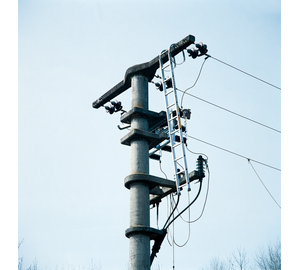 Sprossen-Mast-Hängeleiter 10 Sprossen Anwendung | © MUNK GmbH