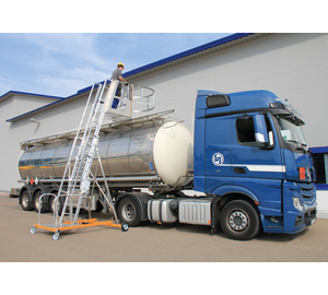 Tanker ladder w. four castors, app. | © MUNK GmbH