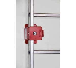 Feuerwehrleiterhalter abschließbar geschlossen | © MUNK GmbH