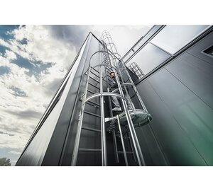 Fixed ladder system Ascent Application | © MUNK GmbH