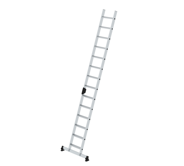 Stufen-Anlegeleiter mit nivello® Traverse 14 Stufen | © MUNK GmbH