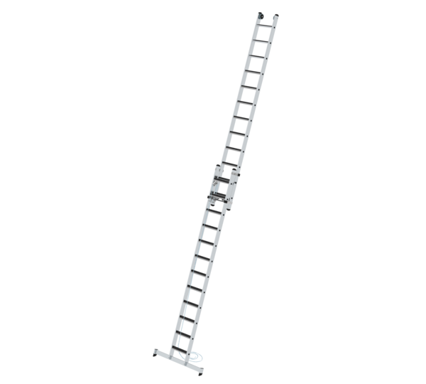 Stufen-Seilzugleiter 2-tlg. mit nivello® Traverse | © MUNK GmbH