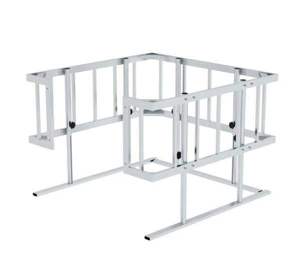 Cage protec. échelle camion-cit. barre ab. pieds | © MUNK GmbH