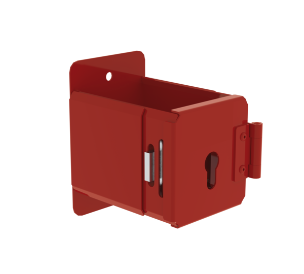 L.-Halter RAL 3000 f. baus. Profil-Halbzylinder | © MUNK GmbH