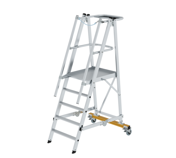 Échelle à plate-forme pliable et mobile, 5 mar. | © MUNK GmbH