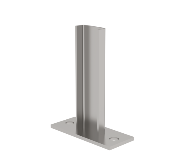 Foot plate, stainless steel  | © MUNK GmbH