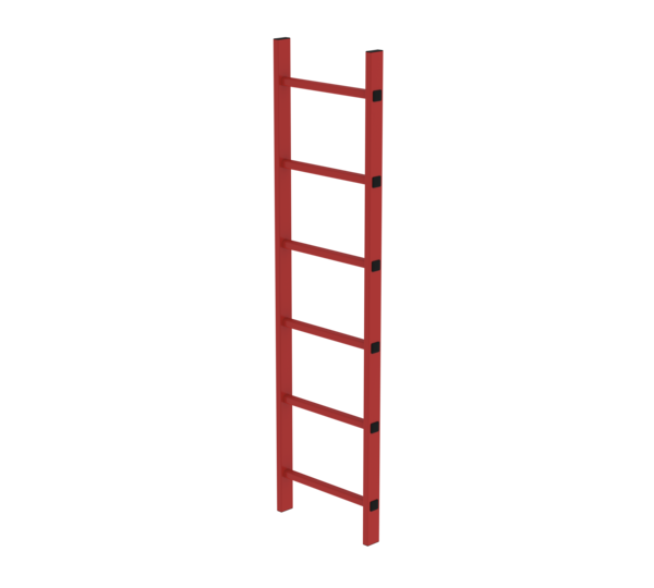 Shaft ladder RFG 400 mm clear width, 6 rungs | © MUNK GmbH