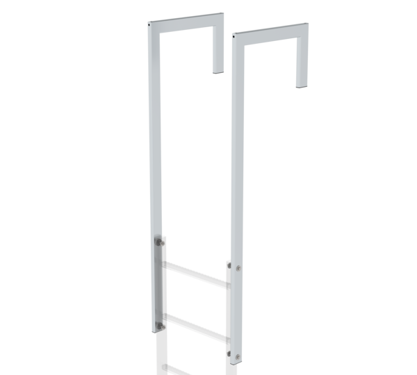 Exit side-rail angled bright alu. L=1600mm | © MUNK GmbH