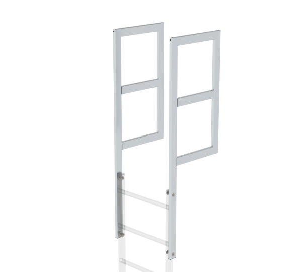 Exit side-rail railing w.add-on anod.alu. 1600mm | © MUNK GmbH